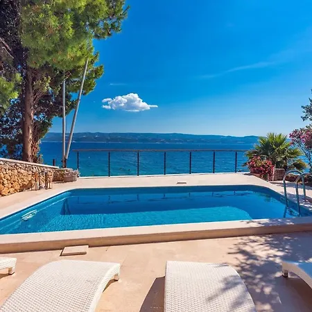 Villa Beachfront Casa Ahoi With 2 Bedrooms, Heated Pool, Amazing Sea Views Omiš
